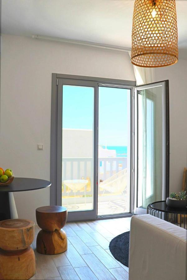 Beach Apartment Thalia With Hot Tub And Sea View Agios Prokopios  Exterior photo